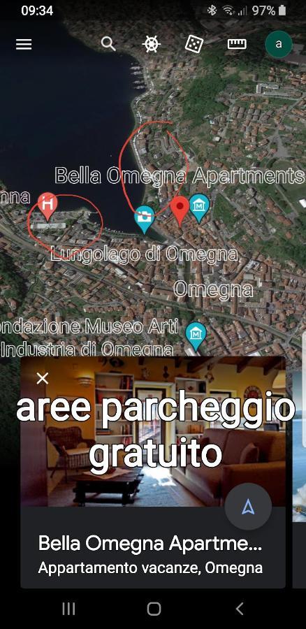Bella Omegna Apartments Bagian luar foto